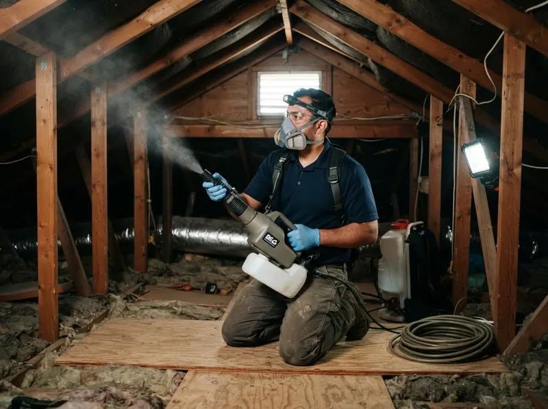 Attic Decontamination & Sanitization in Los Angeles, CA