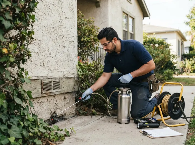 Venomous Spider Structural Suppression in Los Angeles, CA